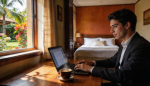 long stay hotel — hóspede workation em pousada