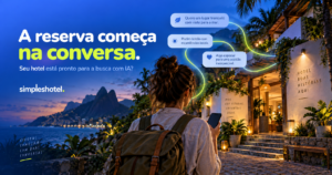 Reserva de hotel no Modo IA: a reserva começa na conversa