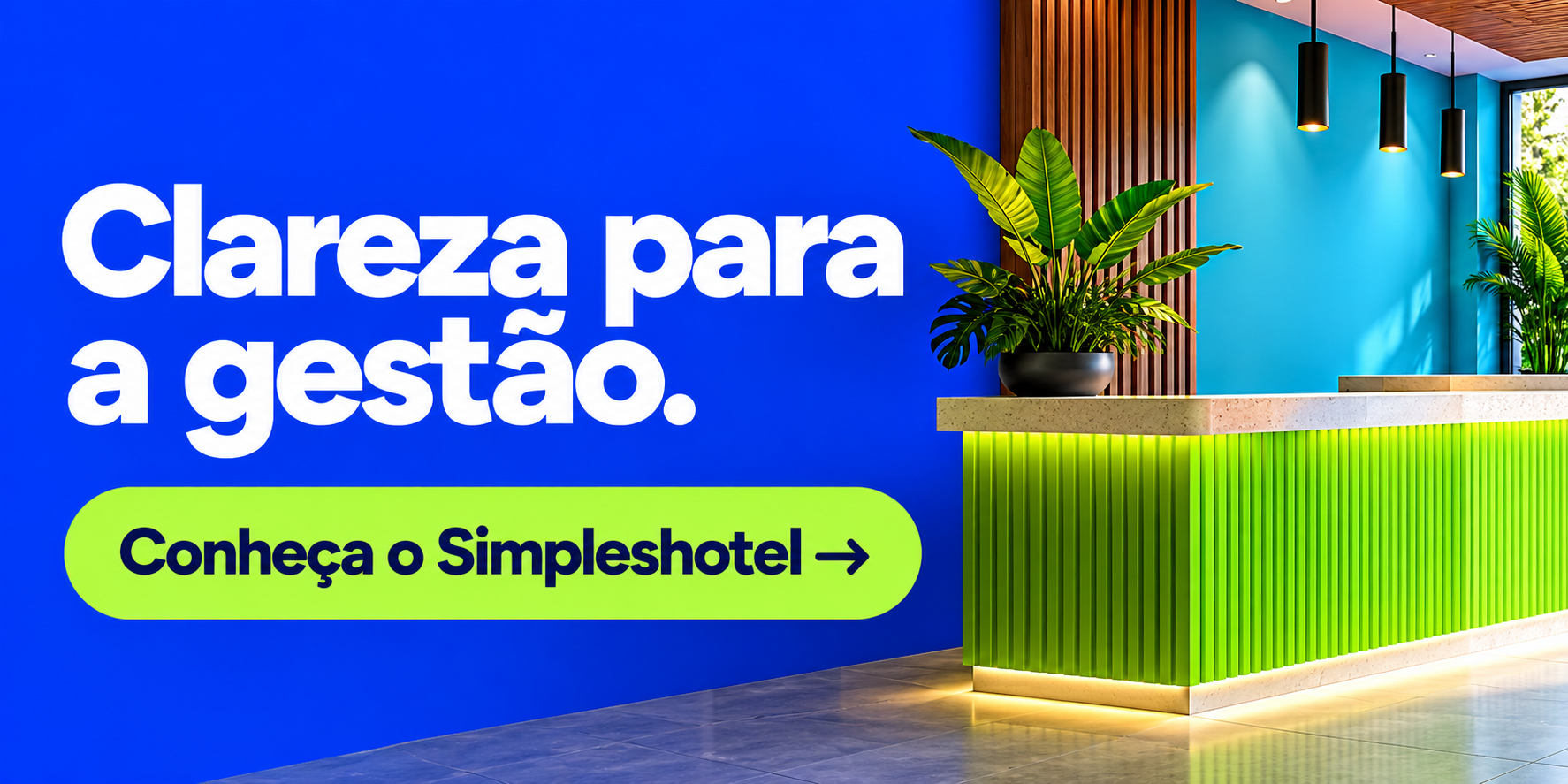 Clareza para a gestão. Conheça o Simpleshotel no site oficial.