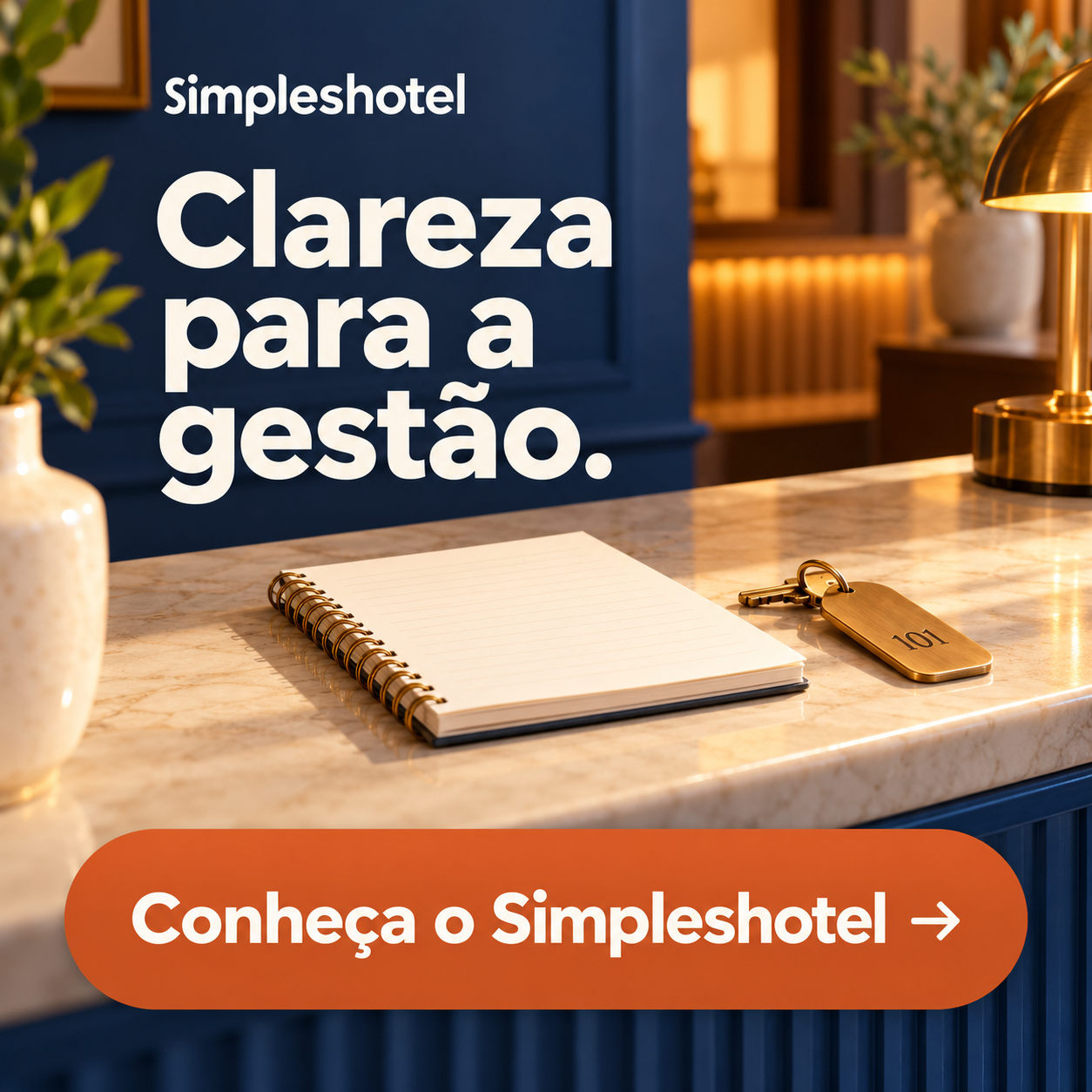Clareza para a gestão. Conheça o Simpleshotel no site oficial.